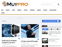 Tablet Screenshot of muypro.com